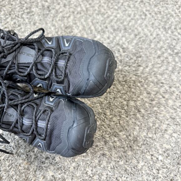 Salomon X Ultra 3 GTX Gore-Tex Mid Top Hiking Boots Weatherproof Men 10.5 Black - Picture 7 of 10